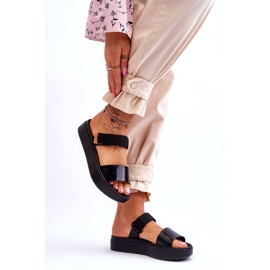 ZAXY Sandales Vegan Velcro HH285282 Noir 3