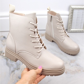 Bottes isolées femme, beige, Vinceza 58109 1