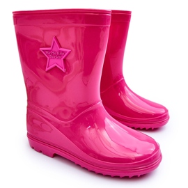 PG3 Bottines en caoutchouc pour enfants Fuchsia Malvi rose 6