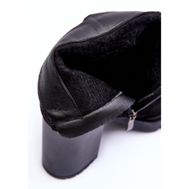 Bottes à talons hauts en daim noir Makeline 2