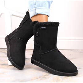Bottes de neige Eskimo en daim femme, noir, T.Sokolski EMU2244 le noir 4