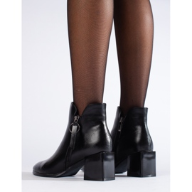 W. Potocki Bottines élégantes noires par Potocki le noir 3