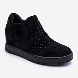 PS1 Bottines Basses En Daim Pour Femme Noir Afarena le noir 1