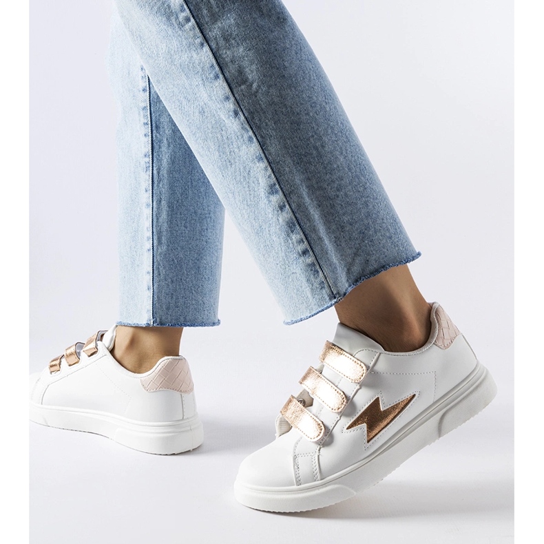 Baskets femme Zurich blanches 1