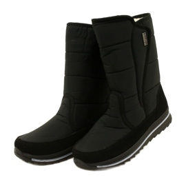 Les bottes de neige isolées de femmes progressent progj-22-128 noir le noir 3