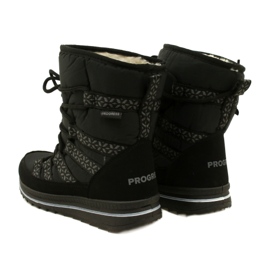 Les bottes de neige des femmes progressent PROGJ-20-02 Bottes noires le noir 3