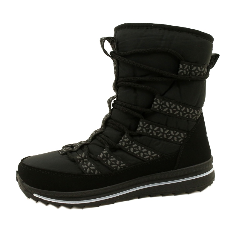 Les bottes de neige des femmes progressent PROGJ-20-02 Bottes noires le noir 1