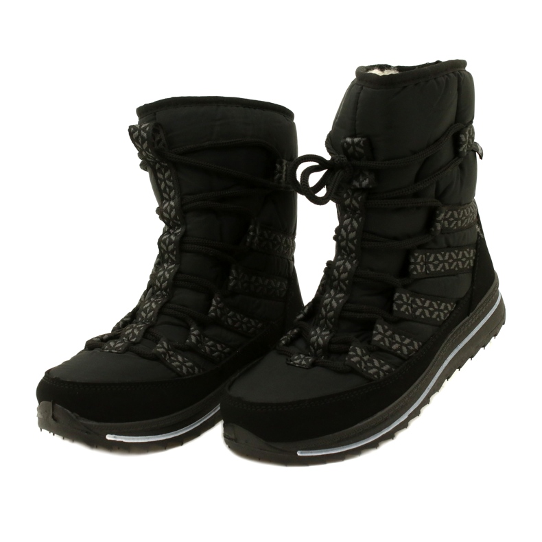 Les bottes de neige des femmes progressent PROGJ-20-02 Bottes noires 2