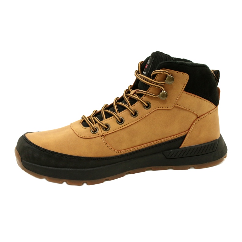 Chaussures de randonnée hiver homme Lee Cooper LCJ-23-31-3047M Camel jaune 1
