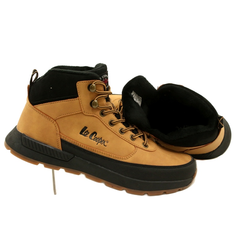 Chaussures de randonnée hiver homme Lee Cooper LCJ-23-31-3047M Camel jaune 5