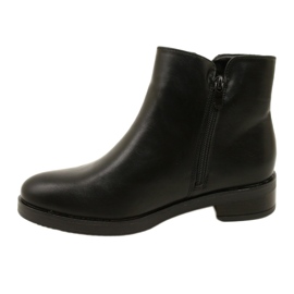 Bottes pour femmes avec écos-cuir sur Evento 21BT35-6416 Slider noir 1