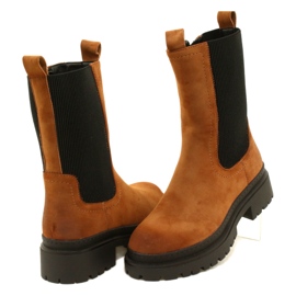 Travailleurs féminins à haute isolation Evento 23BT35-6440 Camel brun 3 Travailleurs féminins à haute isolation Evento 23BT35-6440 Camel brun 3