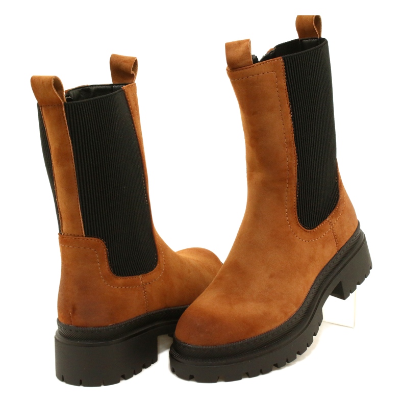 Travailleurs féminins à haute isolation Evento 23BT35-6440 Camel brun 3 Travailleurs féminins à haute isolation Evento 23BT35-6440 Camel brun 3