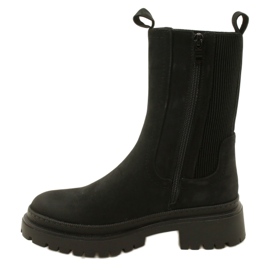 Evento Élevée à isolation des femmes à isolation élevée 23bt35-6440 bottes noires le noir 1