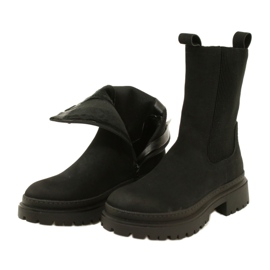 Evento Élevée à isolation des femmes à isolation élevée 23bt35-6440 bottes noires le noir 4