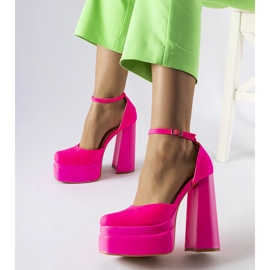 Escarpins à talons hauts Romines roses 1 Escarpins à talons hauts Romines roses 1