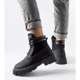 Bottes Foca isolées noires 1