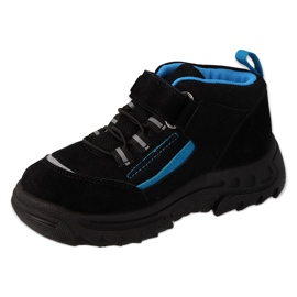 Befado chaussures pour enfants noir / turquoise 515X002 le noir 4
