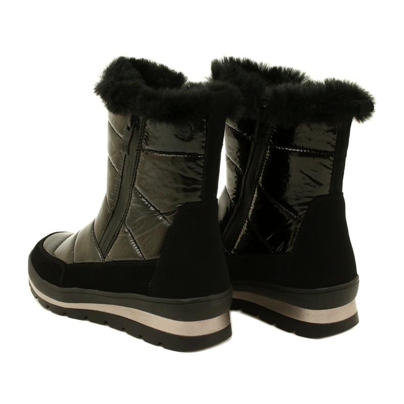 Caprice Bottes de neige pour femmes isolées étanche 9-26433-41 019 Black noir 3