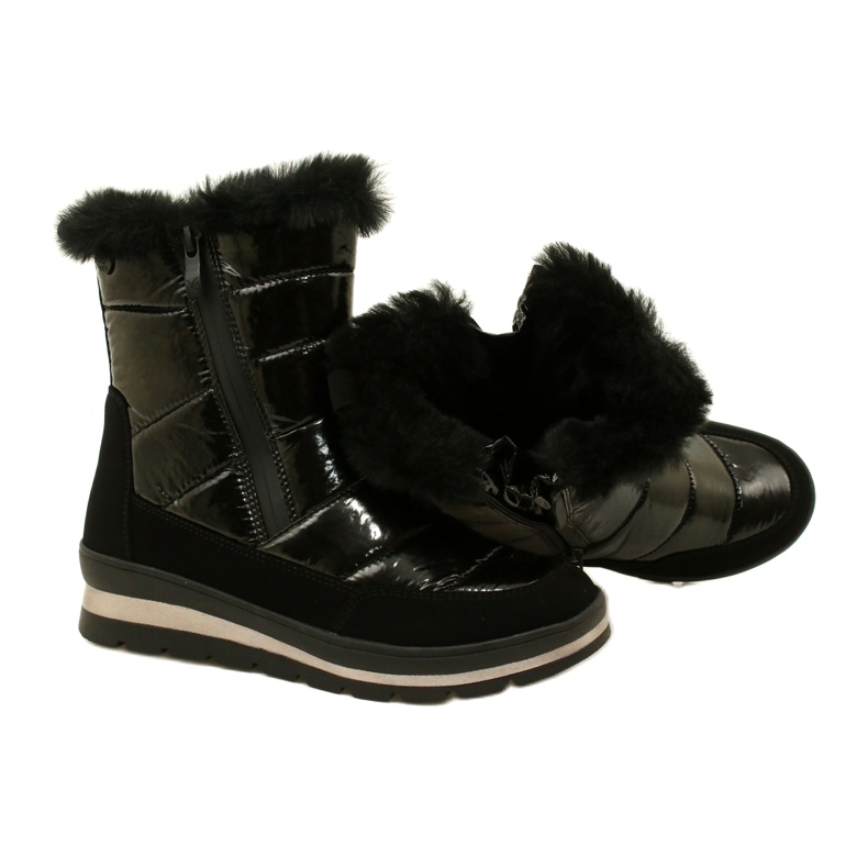 Caprice Bottes de neige pour femmes isolées étanche 9-26433-41 019 Black le noir 4