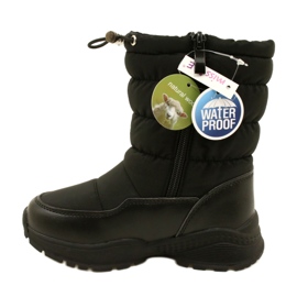 Bottes de neige des filles Miss Evento 22dz23-5274 Black noir 2