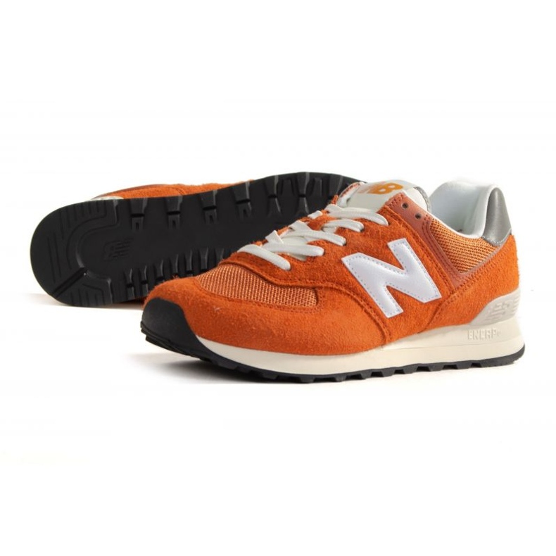 Chaussures New Balance M U574HT2 orange 1