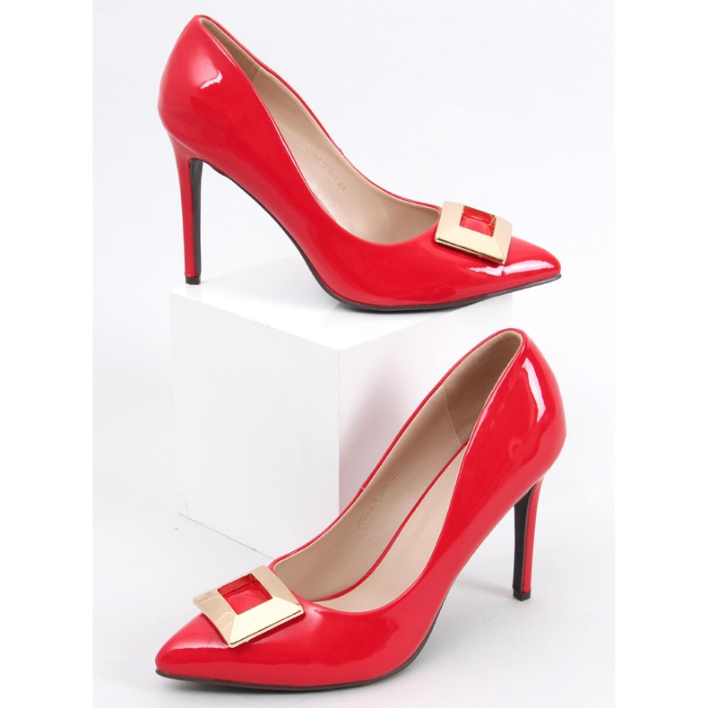 Épingles laquées Margaret Rouge 1