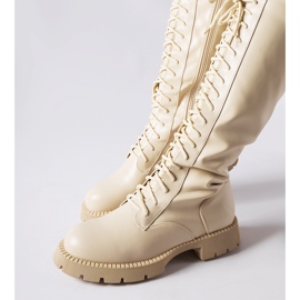 Bottes Noam isolées beiges 2