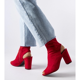Bottines à talons rouges Guernon 1