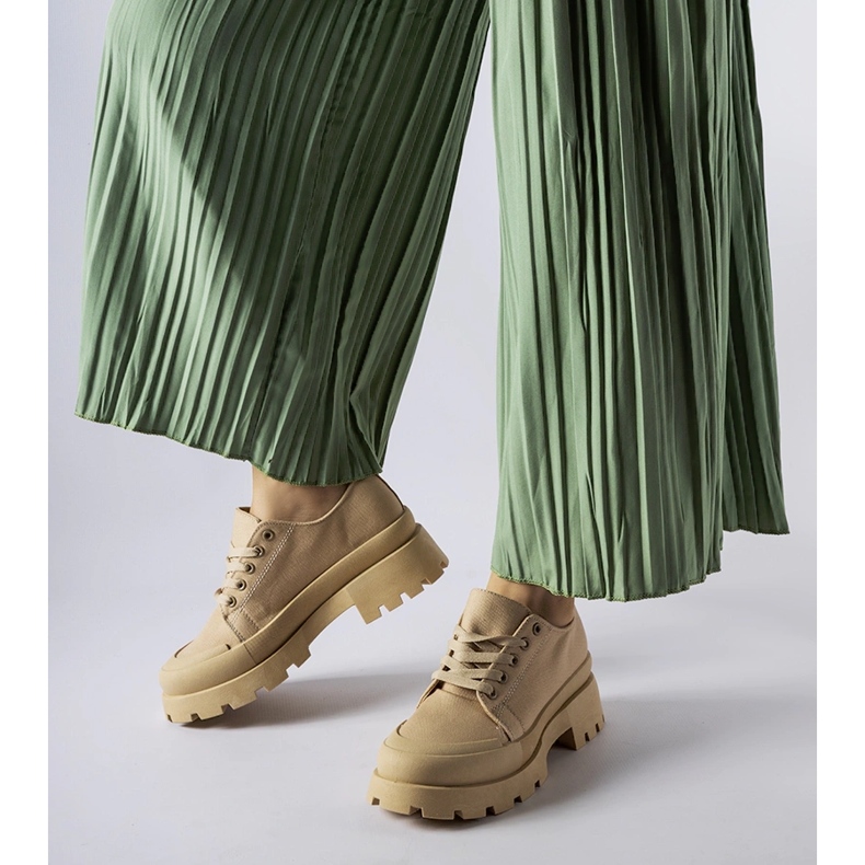 Chaussures marron à semelle Pointe massive brun 1