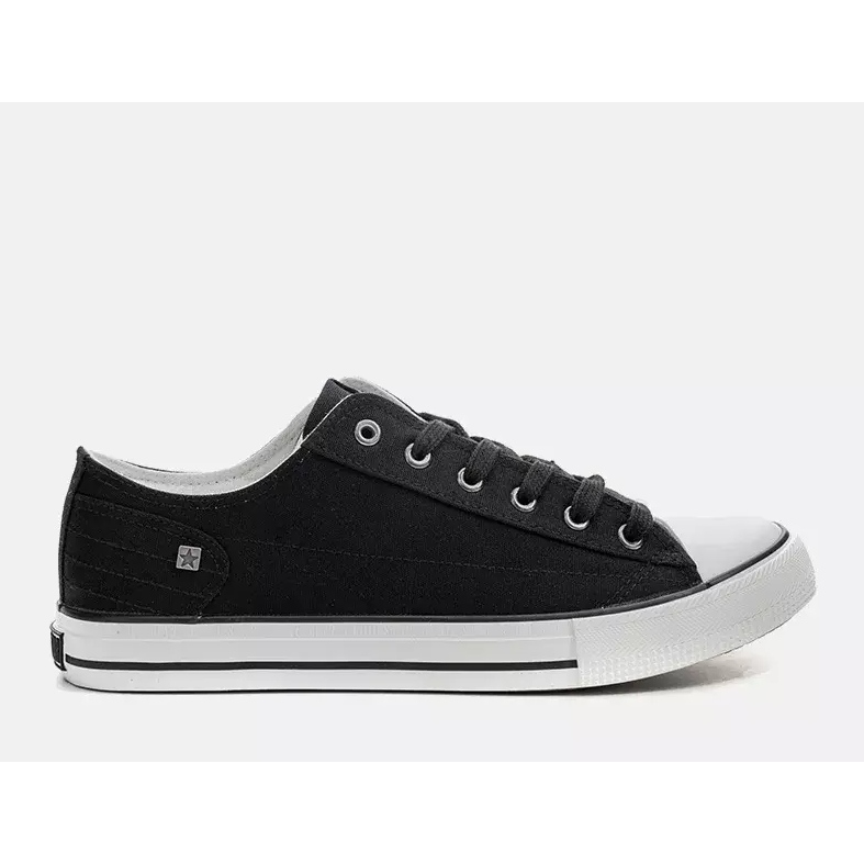 Baskets homme Big Star noires DD174273 1