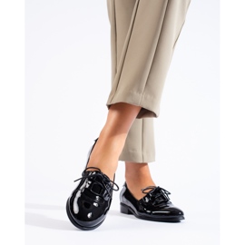 W. Potocki Élégantes chaussures à lacets Potocki le noir 1