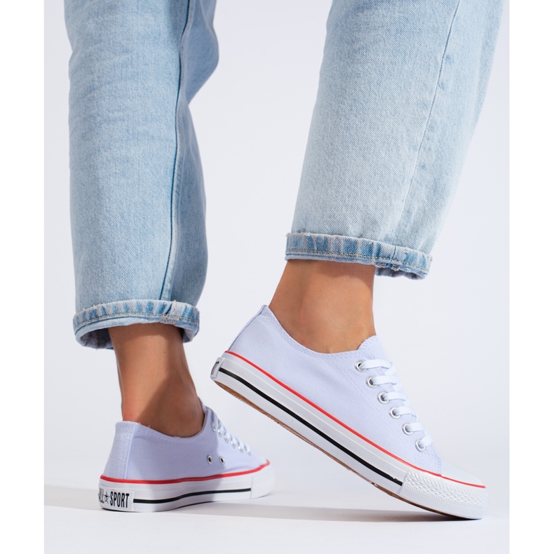 Baskets Shelovet classiques blanches pour femmes 2