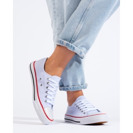 Baskets Shelovet classiques blanches pour femmes 3