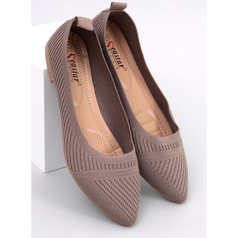 Ballerines tressées Kayla Kaki beige 1 Ballerines tressées Kayla Kaki beige 1