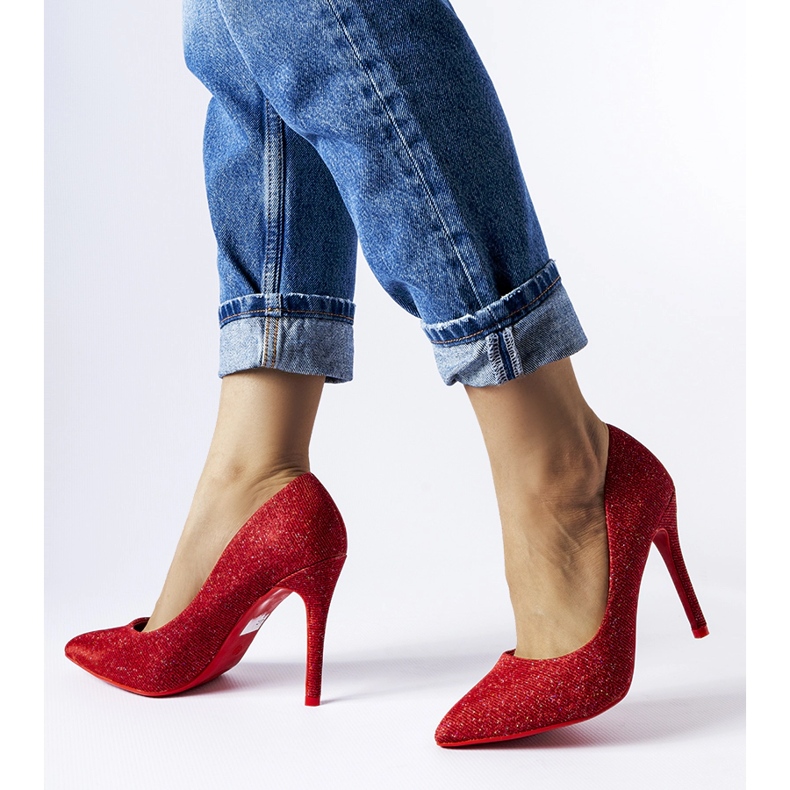 Talons hauts Melody rouges 1