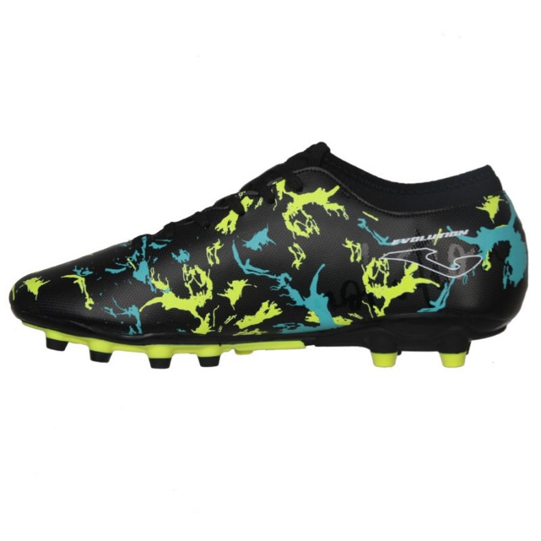 Joma Evolution 2301 Fg M EVOW2301FG chaussures de football noir 1
