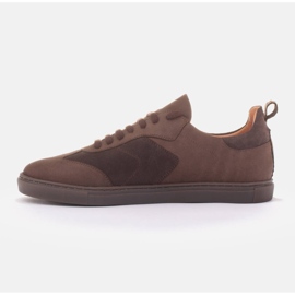 Marco Shoes Baskets homme Joyce brun 1