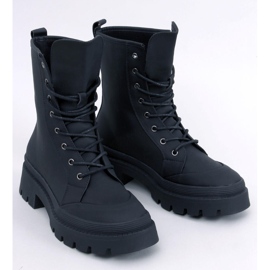 Parsons Bottes de travail à lacets noires 1