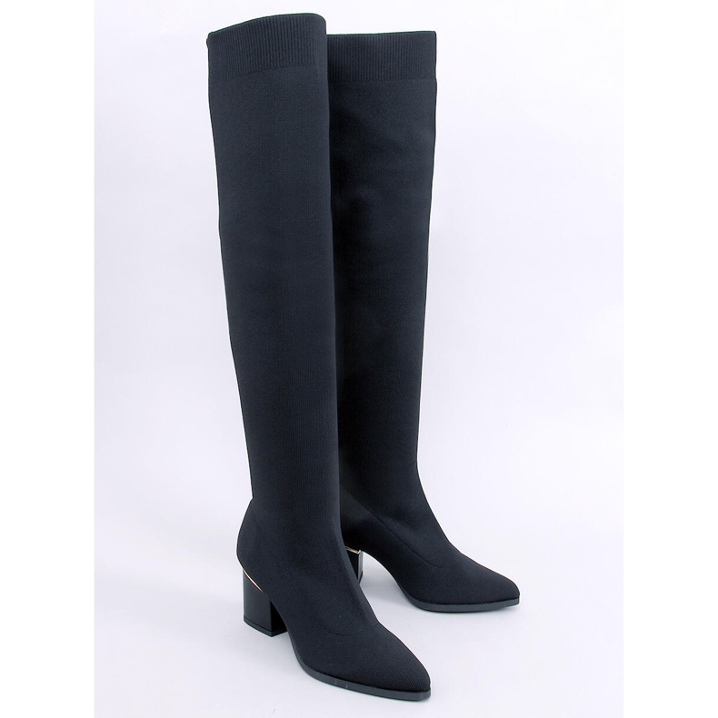 Mousquetaires à talons bas Mckenzie Black le noir 1