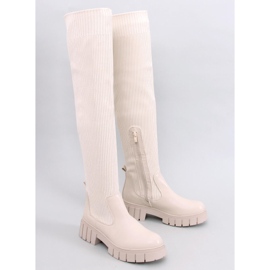 Boots à tige souple Rozier Beige 1