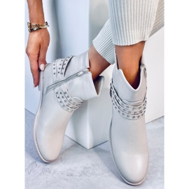 Stovall Bottines compensées beiges 4