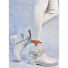 Stovall Bottines compensées beiges 5