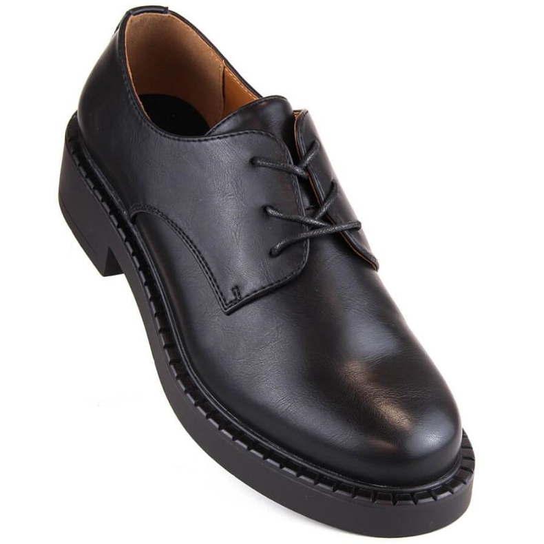 Sergio Leone W SK416A chaussures à lacets, noir 1