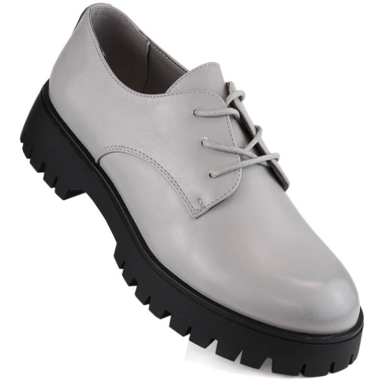 Chaussures richelieu Sergio Leone W SK424B, gris 1