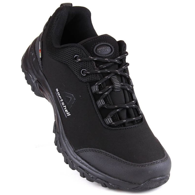 American Club M AM933 chaussures de sport softshell, noir 1