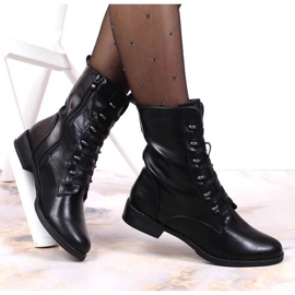 Jezzi W JEZ376A bottes isolées à fermeture éclair, noir le noir 3