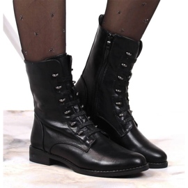 Jezzi W JEZ376A bottes isolées à fermeture éclair, noir le noir 4