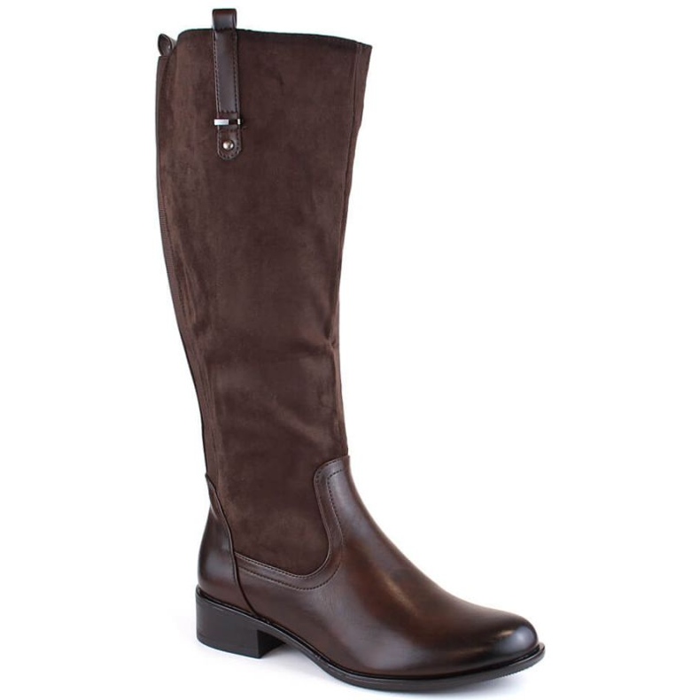 Bottes isolées Jezzi W JEZ410B, marron brun 1