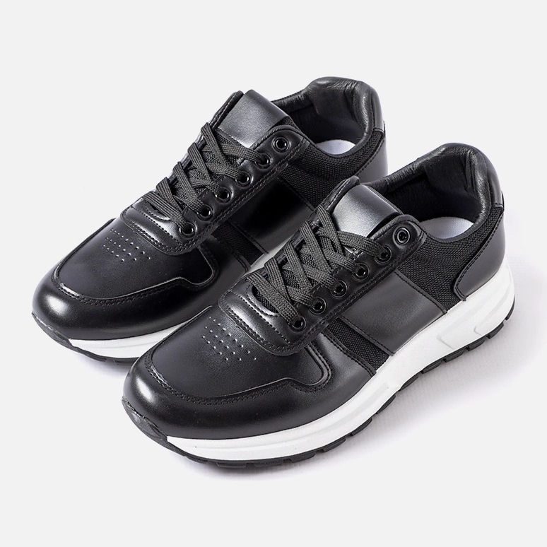 Baskets Narciso noires pour homme le noir 1